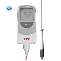 Máy đo nhiệt độ điện tử hiện số với tay cầm và cáp nối EBRO TFX 410